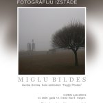 2026 Poster. Guntis Svitins solo exhibit. „Foggy Photos.” Adolfs Alunans Memorial Museum, Jelgava (Latvia)