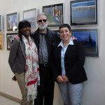 2015 - Solo Exhibition of photographs „Story of the Courland Bay. Tobago.”, Jelgava City Library (Latvia). Together with my Tobago friends - Synisa and Angelica