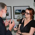2013 - Opening of my personal exhibition in Art Gallery, Skopje (North Macedonia)